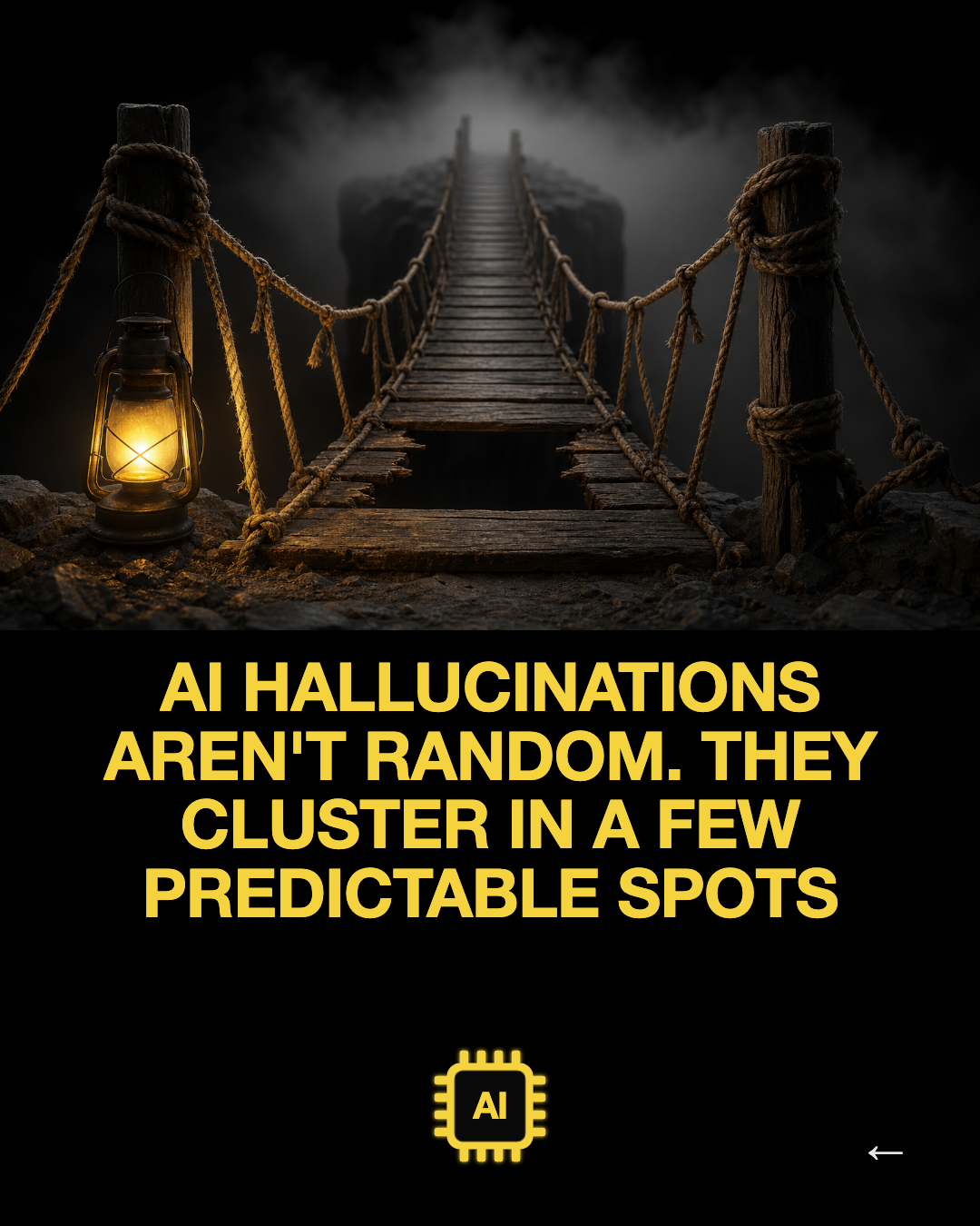AI hallucinations aren't random. They cluster in a few predictable spots