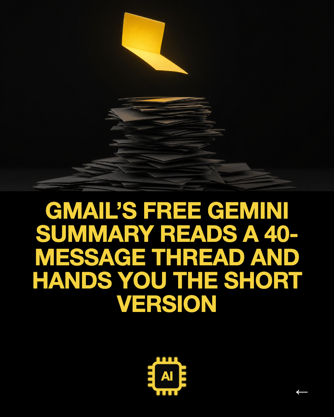 Gmail’s free Gemini summary reads a 40-message thread and hands you the short version